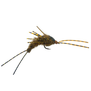 Chocklett's Rubber Legs Changer Brown - Mossy Creek Fly Fishing