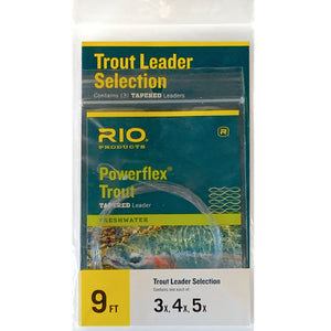 RIO Powerflex Trout Leader Selection - Mossy Creek Fly Fishing