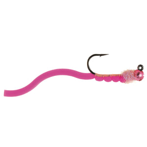 Squirmy Wormie Jigged Pink - Mossy Creek Fly Fishing