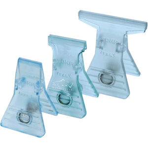 Stonfo Material Clips, clear plastic dubbing loop clips