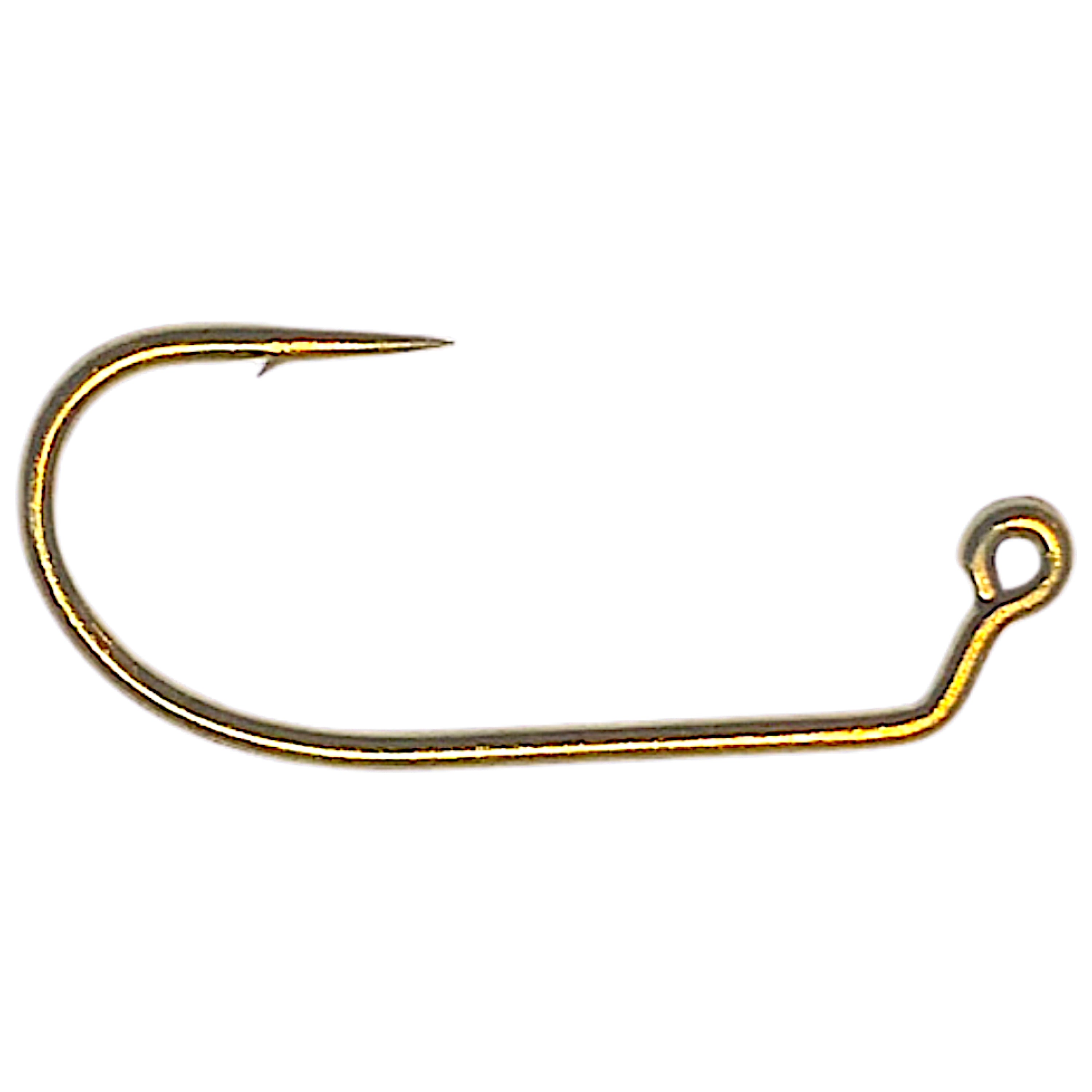 Generic 20pcs/lot Assist Hook Barbed Single Jig Hooks Thread Feather Pesca  High Carbon Steel Short Assist Fishing Jig Hook