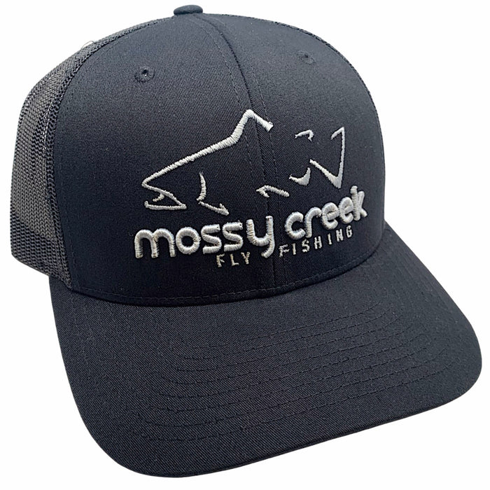 Mossy Creek Logo Trucker Black