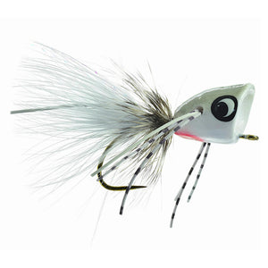 Umpqua Bass Popper Mr. Minnow fly with popper head and rubber legs