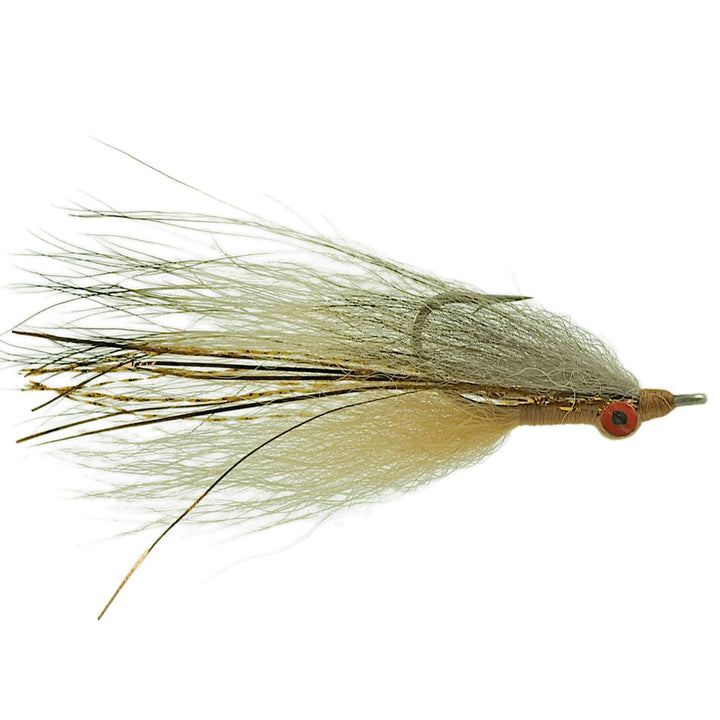 Umpqua Bonefish Deep Minnow saltwater fly with small lead eyes