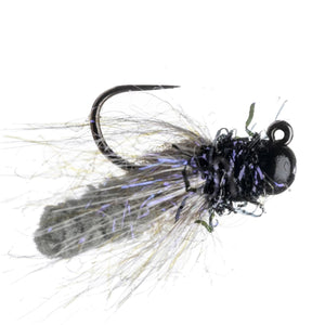 Umpqua Mini Mopsicle Gray nymph with small mop body