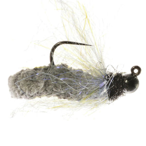 Umpqua Mopsicle Gray nymph with mop body and bead