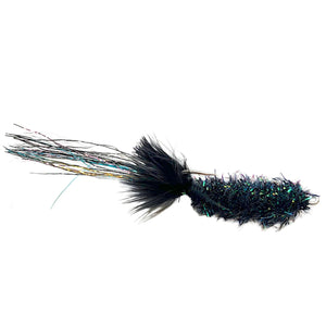 Umpqua Murdich Wiggler Black streamer with undulating body and hair tail