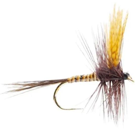 Umpqua Quill Gordon dry fly with quill body and wood duck wings
