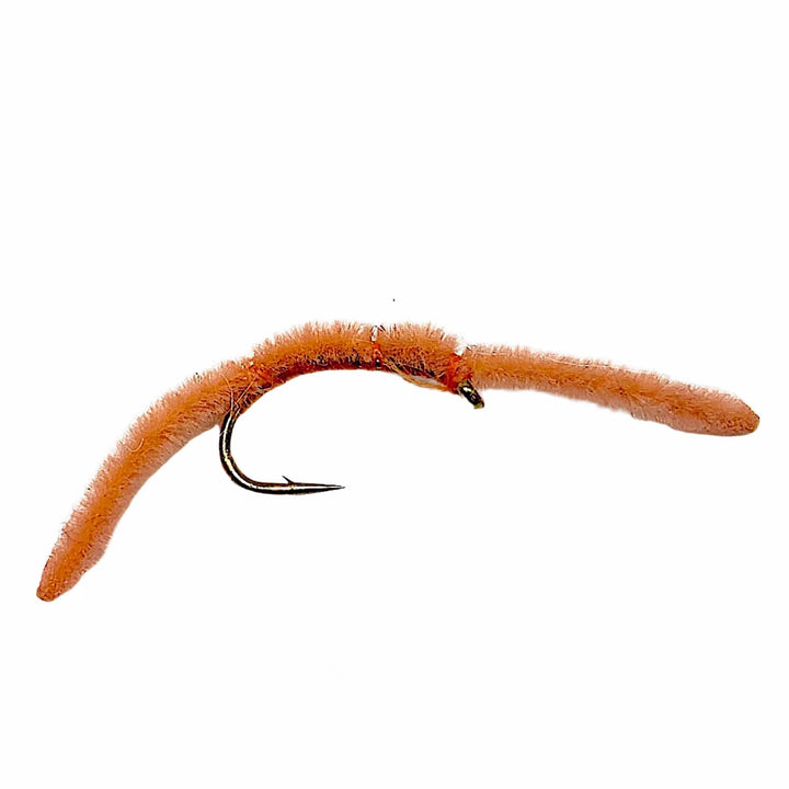 Umpqua San Juan Worm Tan fly with chenille body