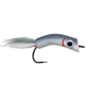 Umpqua Todd's Wiggle Minnow Shad bass fly with foam lip and baitfish body