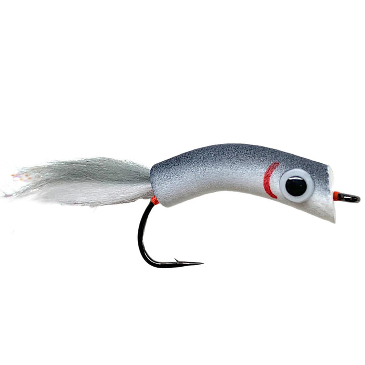 Umpqua Todd's Wiggle Minnow Shad bass fly with foam lip and baitfish body