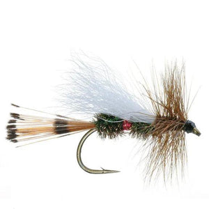 Umpqua Trude Royal dry fly with white calf-tail down wing