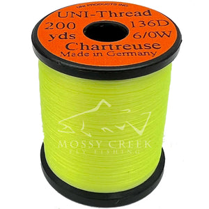 Uni 8/0 Waxed Midge Thread, waxed continuous polyester filament