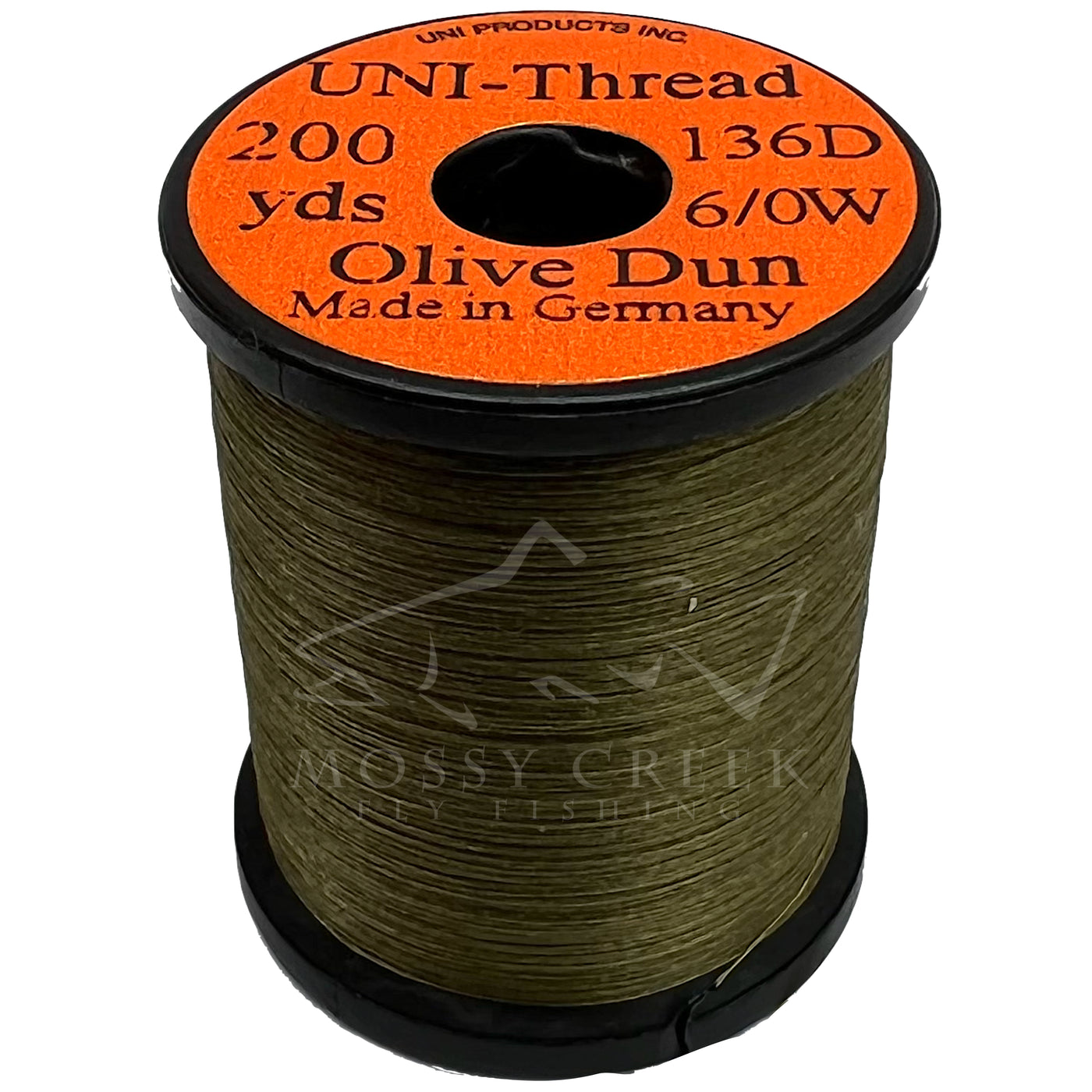 UNI-Thread 6/0 Waxed Olive