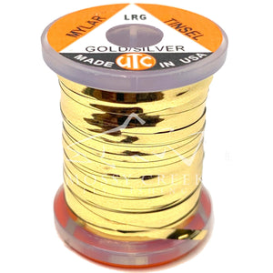 UTC Flat Mylar Gold/Silver Tinsel, flat tinsel