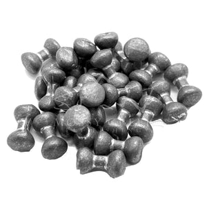 Wapsi Plain Lead Dumbbell Eyes, lead dumbbell eyes