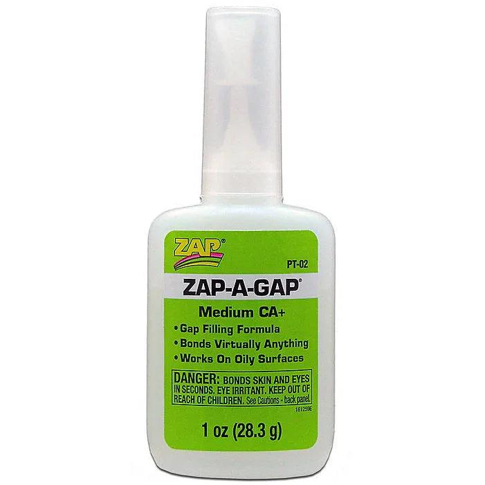 Zap-A-Gap 1 Ounce Bottle, gap-filling CA superglue